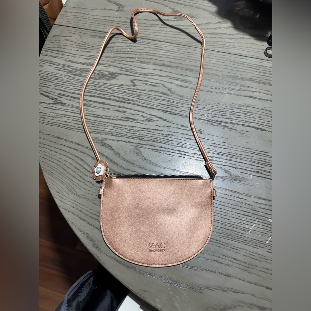 ZAC Zac Posen Rose Gold Crossbody Bag